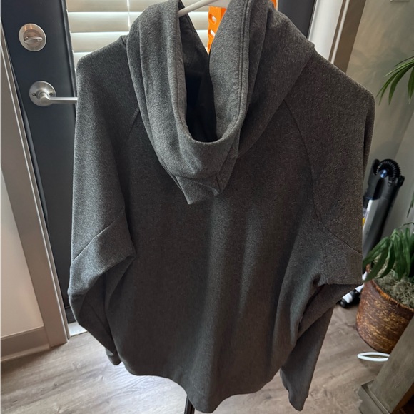 Lululemon Men's City Sweat Thermo Heathered Light Cast Gray Hoodie Shirt Large - Picture 4 of 11
